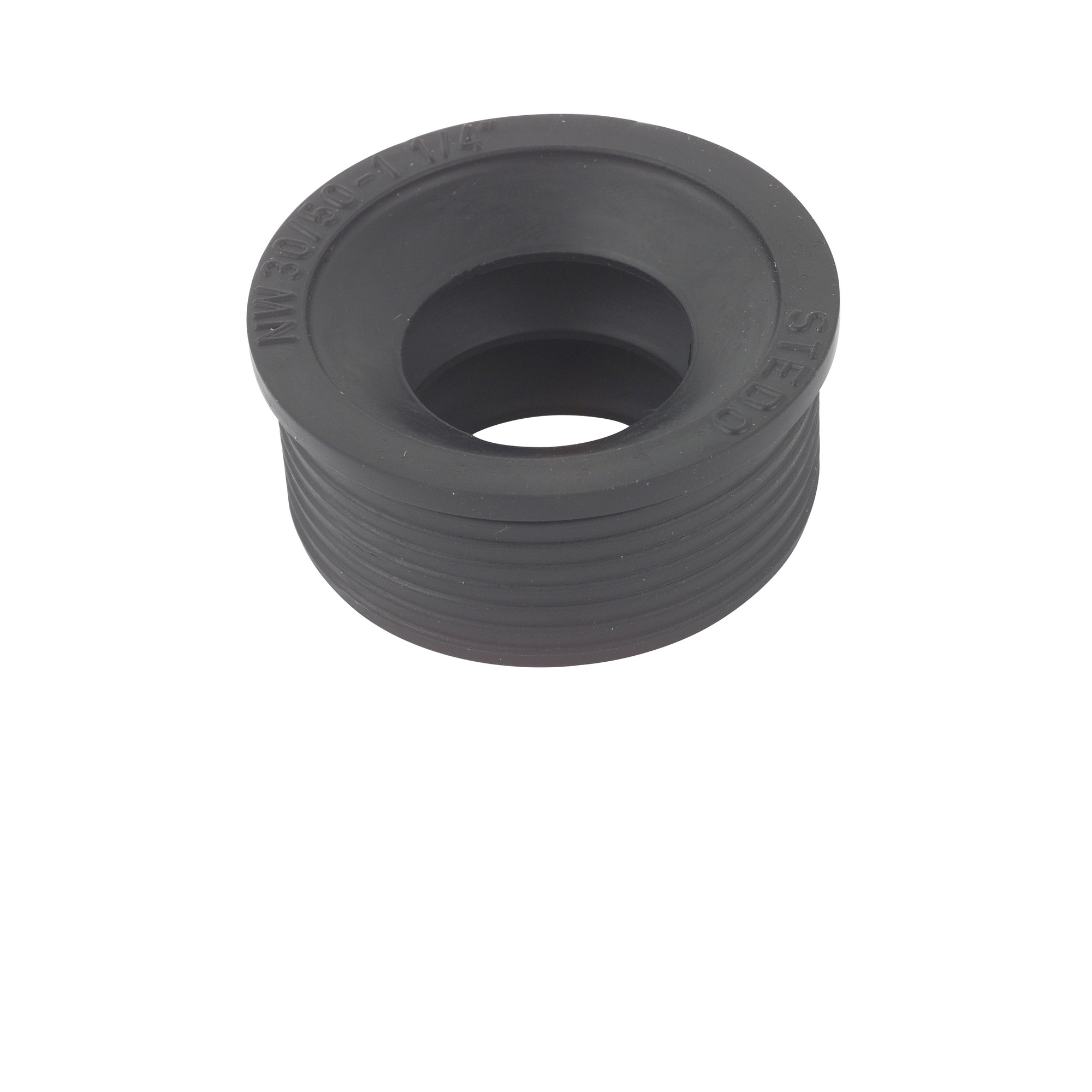 Ablaufverbinder Gummi schwarz Ø 46 x 30 mm