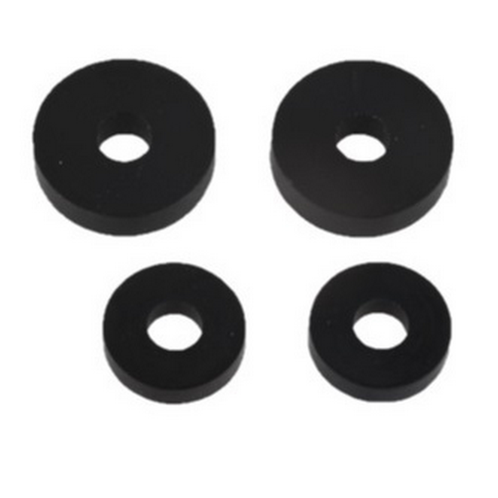 Ventiltellerdichtung Gummi Ø 5 x 17 x 4/5 x 13 x 3 mm, für Grohr-Oberteil 3/8"/1/2", 4-teilig