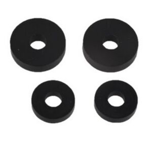 Ventiltellerdichtung Gummi Ø 5 x 17 x 4/5 x 13 x 3 mm, für Grohr-Oberteil 3/8"/1/2", 4-teilig