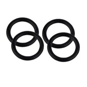 O-Ring Gummi Ø 8 x 13 x 2,5 mm für Oberteil 1/2", 4 Stück