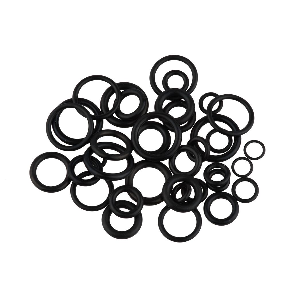 O-Ring-Sortiment Gummi diverse Größen, 36-teilig