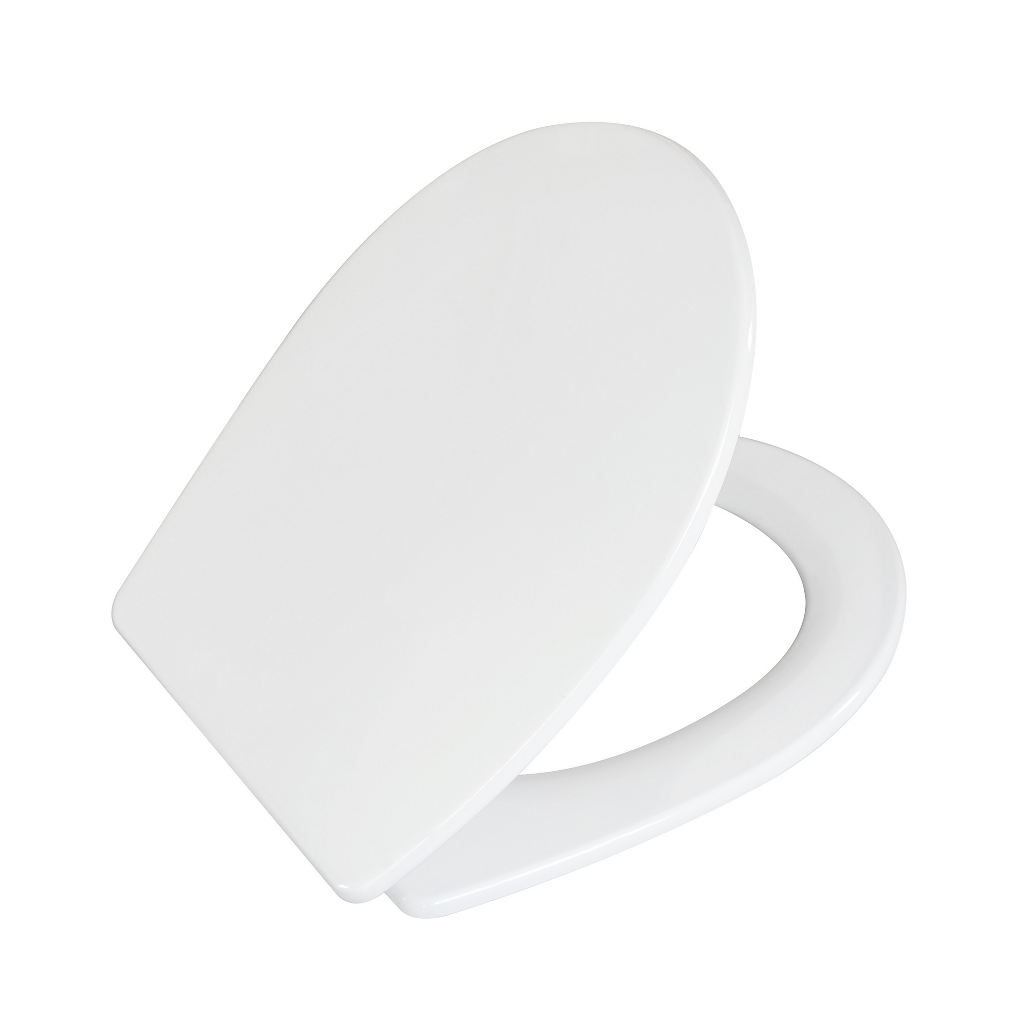 WC-Sitz mit Absenkautomatik weiß Formholz