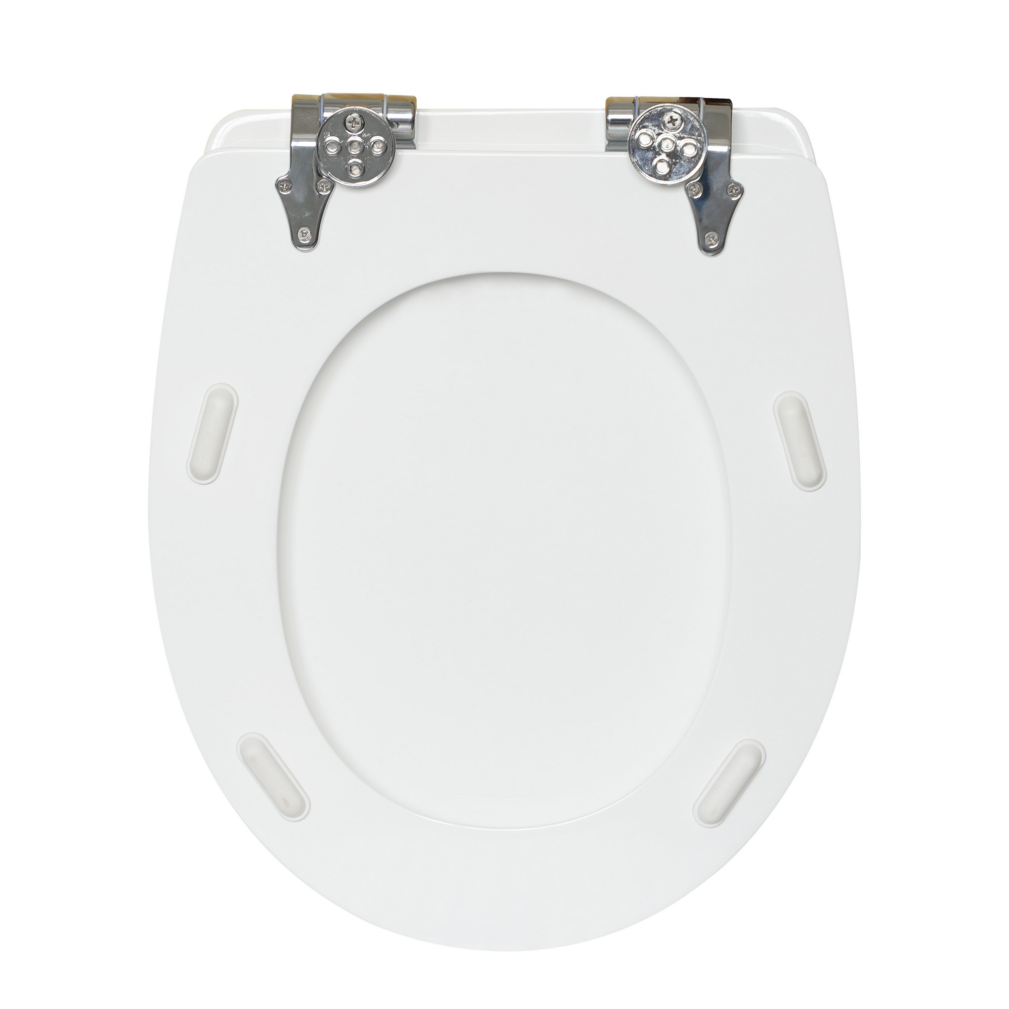 WC-Sitz mit Absenkautomatik weiß Formholz