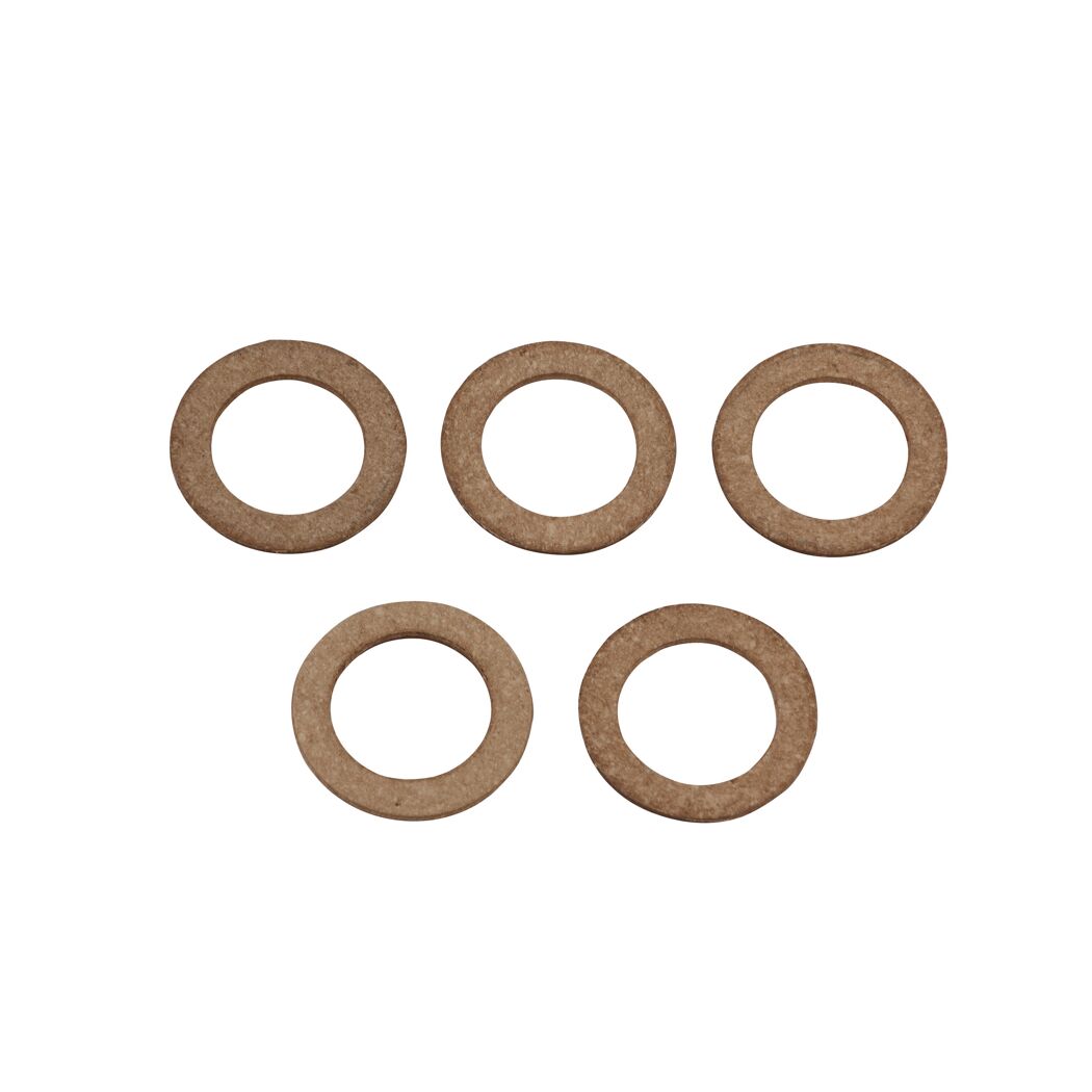 Verschraubungsdichtung Leder Ø 20 x 30 x 2 mm für 3/4", 5 Stück