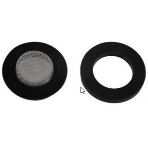Verschraubungsdichtung Gummi Ø 14,5 x 26 x 3/16 x 26,5 x 3 mm für Zulaufschlauch 3/4", 2-teilig