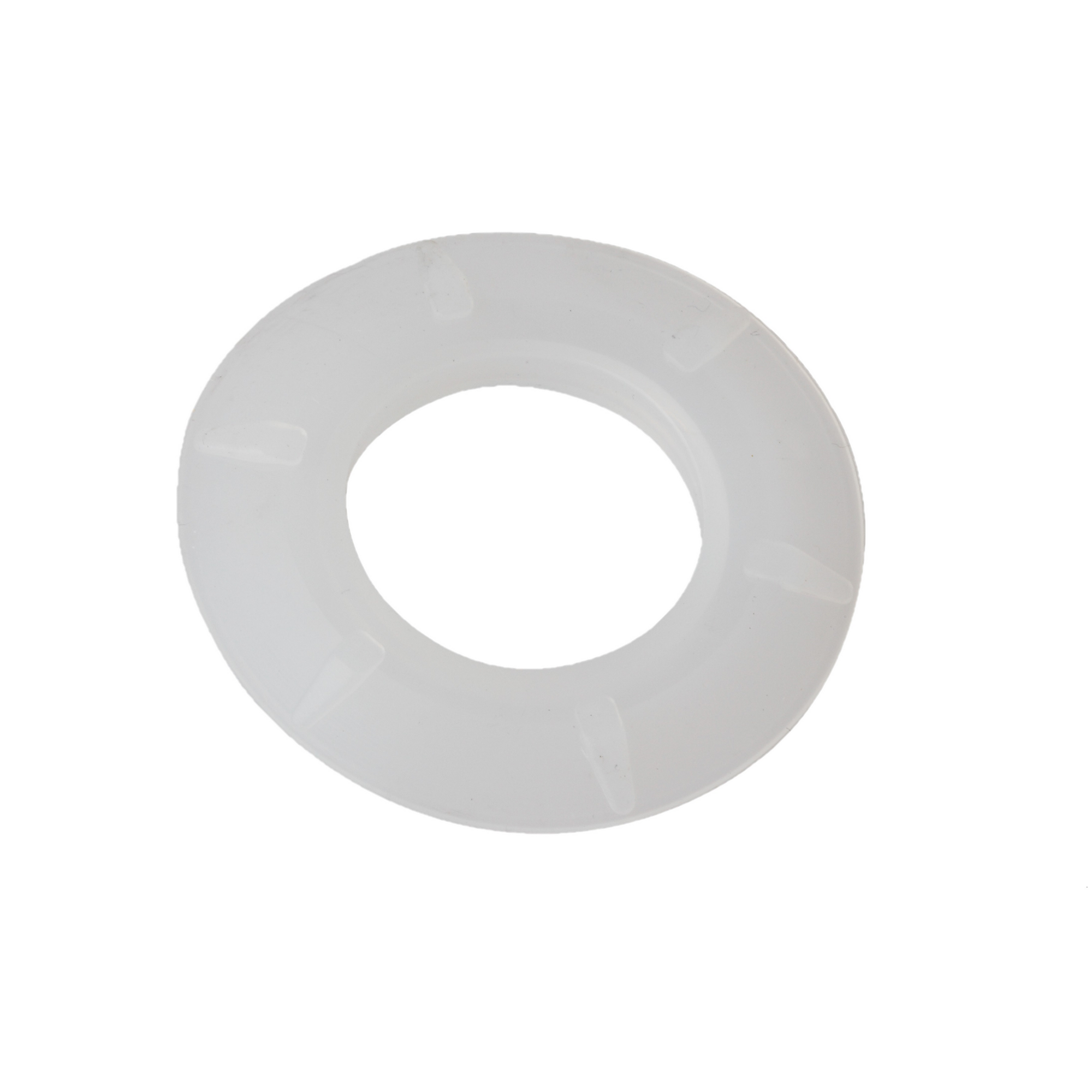 Lippendichtung Silikon Ø 23,5 x 45,5 x 5 mm für Druckknopf Ablaufventile, 2 Stück