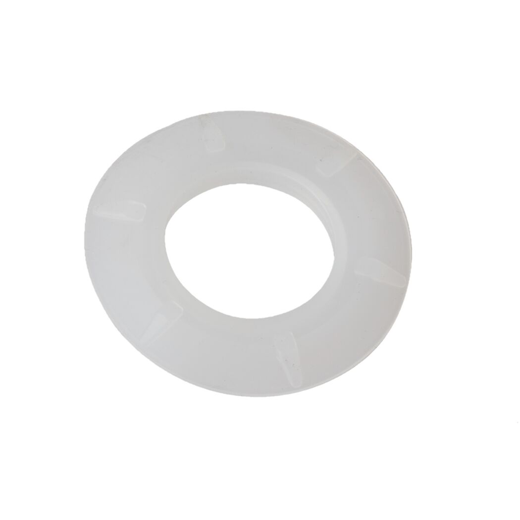 Lippendichtung Silikon Ø 23,5 x 45,5 x 5 mm für Druckknopf Ablaufventile, 2 Stück