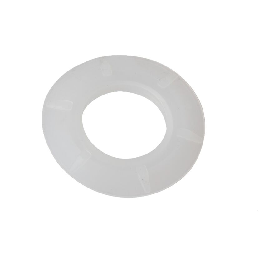 Lippendichtung Silikon Ø 23,5 x 45,5 x 5 mm für Druckknopf Ablaufventile, 2 Stück