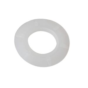 Lippendichtung Silikon Ø 23,5 x 45,5 x 5 mm für Druckknopf Ablaufventile, 2 Stück
