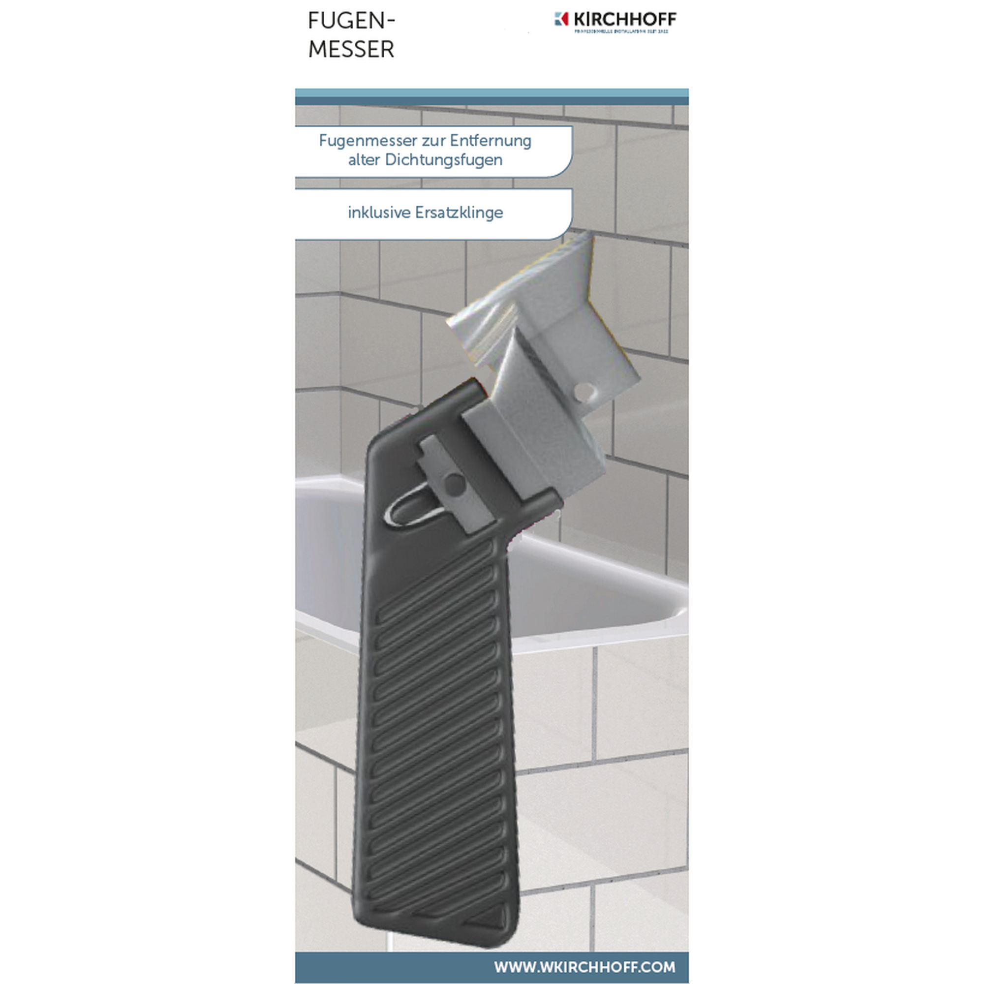 Fugenmesser mit Ersatzklinge