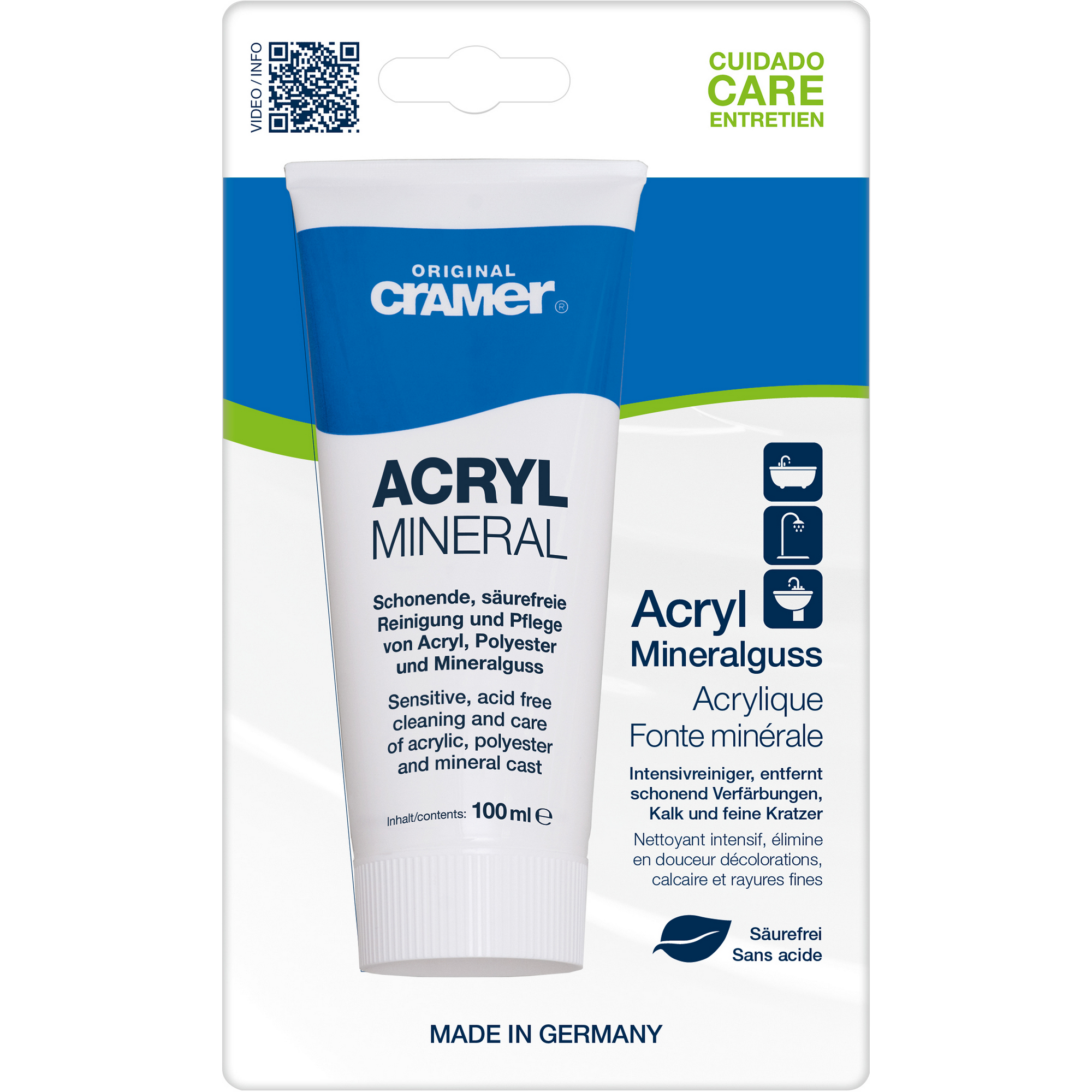 Acryl/Mineral Reinigungspaste 100 ml