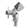 GA-Wandventil verchromt 1/2" AG, mit Rückflussverhinderer