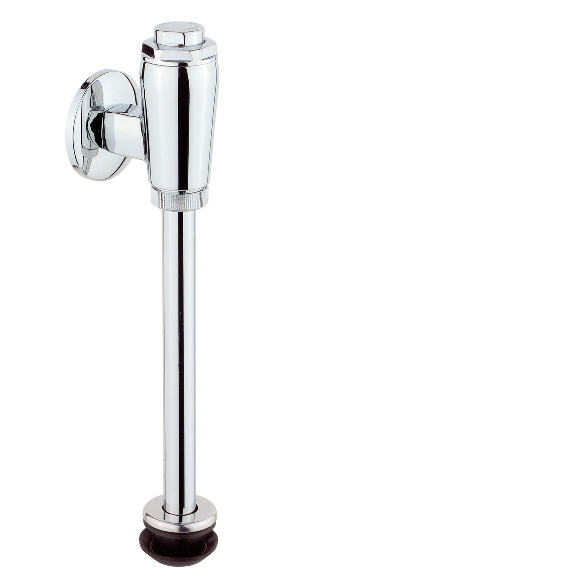 Urinal-Druckspüler verchromt 1/2"