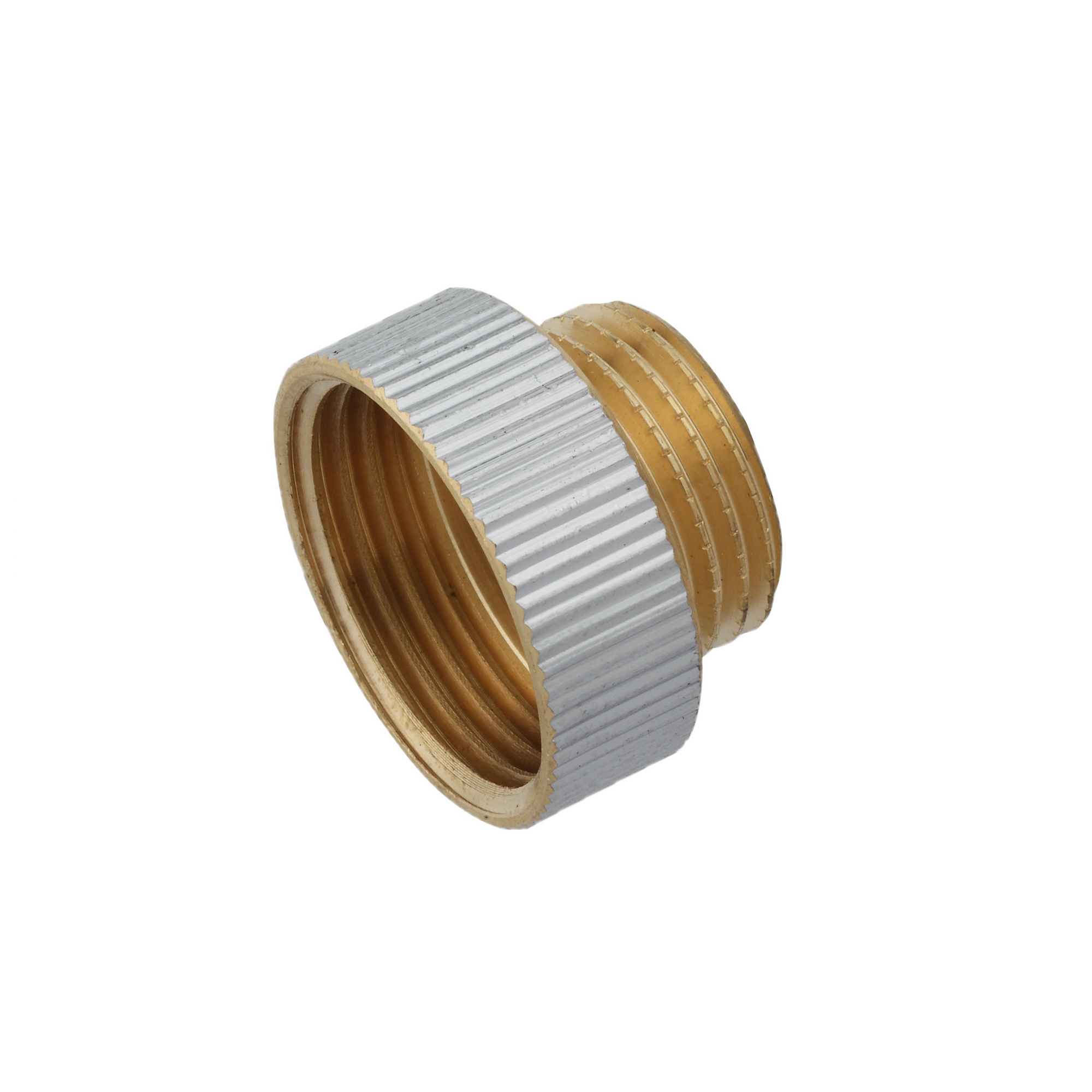 Reduzierstück Messing verchromt 3/4" IG x 1/2" AG