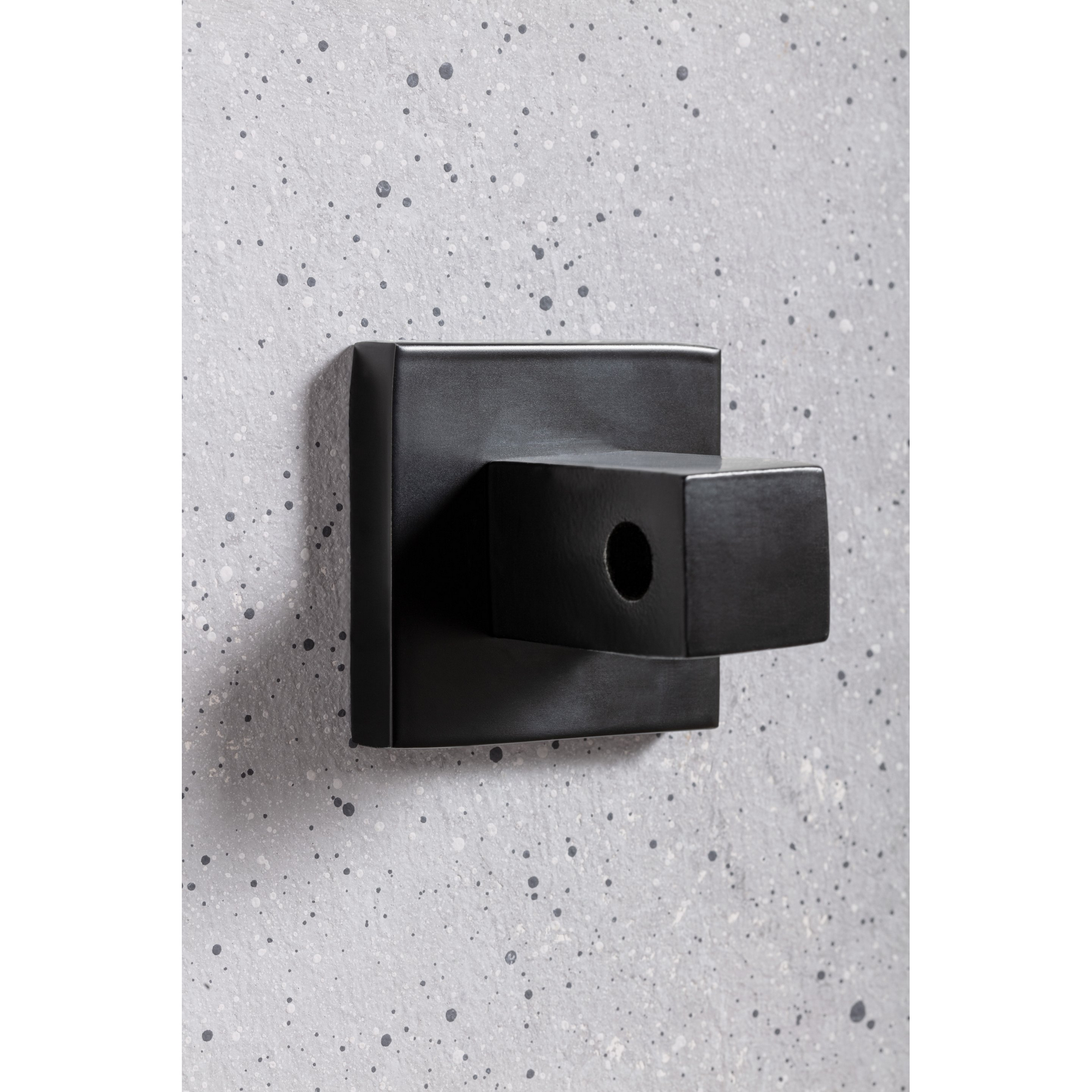 Doppelhaken 'New York' schwarz 8,5 x 5 x 5 cm