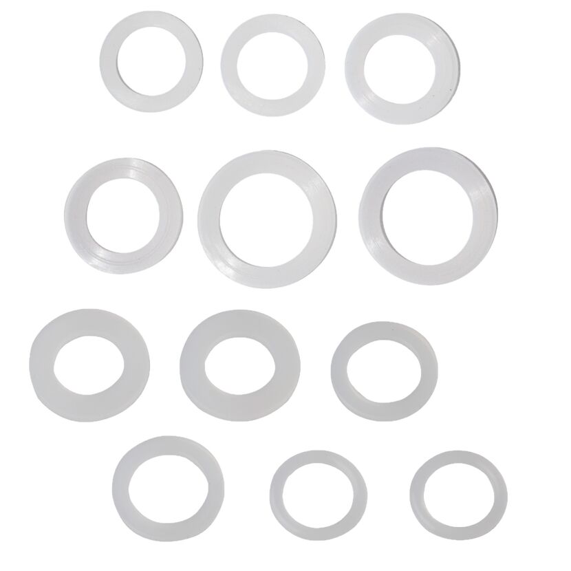 Mischdüsendichtung Silikon für M16/M18/M20/M22/M24/M28, 12-teilig
