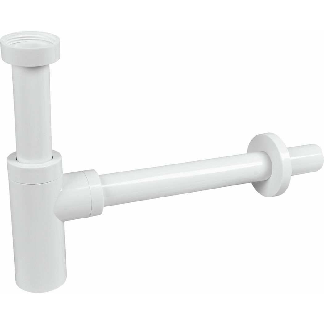 Tassensiphon weiß rund 1 1/4"