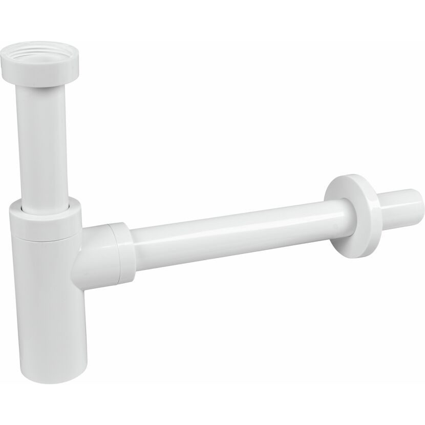 Tassensiphon weiß rund 1 1/4"