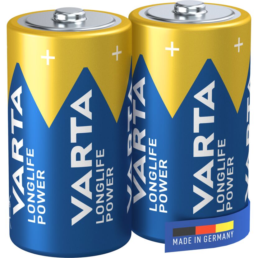 Batterien 'Longlife Power' C 2 Stück