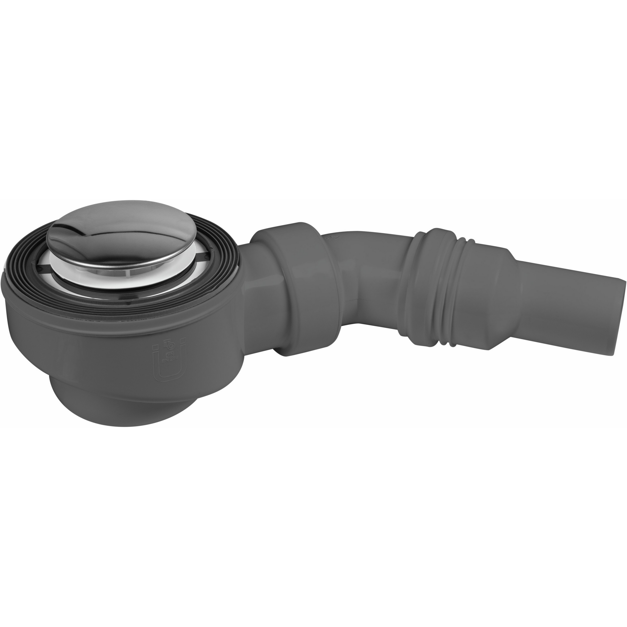 Duschwannenablauf grau Ø 52 mm