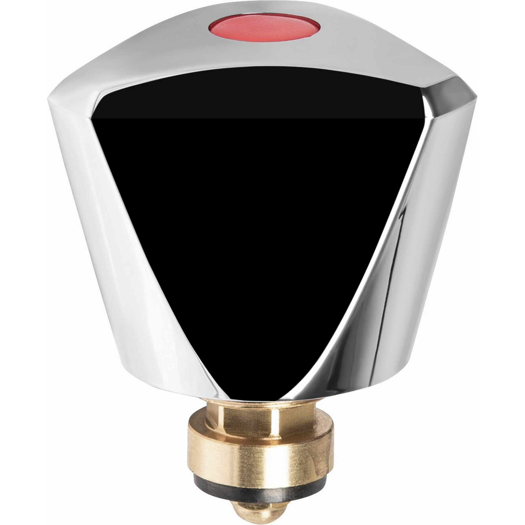 Armaturen-Oberteil mit Haubengriff rot 3/8"