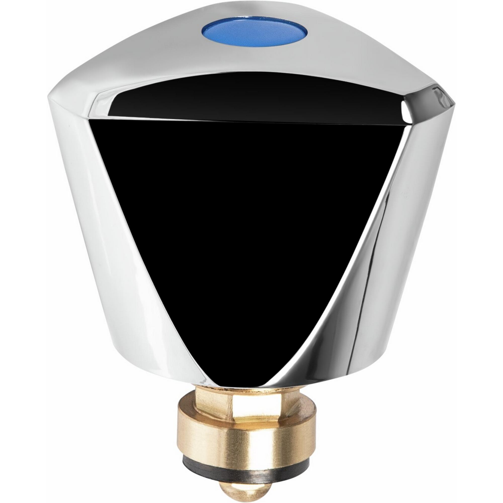 Armaturen-Oberteil mit Haubengriff blau 3/8"