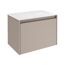 Waschbecken mit Unterschrank 'Compact Line' kaschmir 71 x 51,5 x 46,5 cm