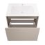 Waschbecken mit Unterschrank 'Compact Line' kaschmir 71 x 51,5 x 46,5 cm