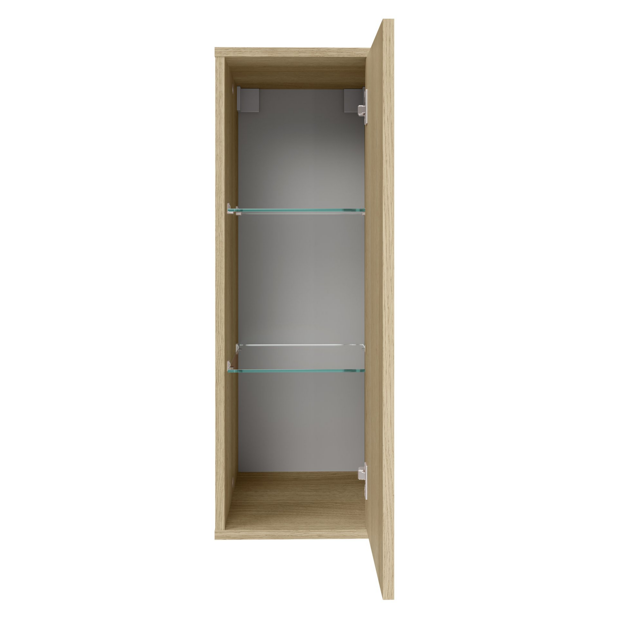 Midischrank 'Compact Line' eichefarben 30 x 84 x 32 cm