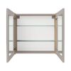 Spiegelschrank 'Compact Line' eichefarben 70 x 68 x 15,6 cm