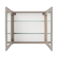 Spiegelschrank 'Compact Line' eichefarben 70 x 68 x 15,6 cm