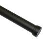 Gardinenstange 'Industrial Home' schwarz Ø 25 x 1600 mm