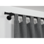 Gardinenstange 'Industrial Home' schwarz Ø 25 x 1600 mm