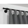 Gardinenstange 'Industrial Home' schwarz Ø 25 x 2000 mm
