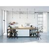 Gardinenstange 'Industrial Home' schwarz Ø 25 x 2400 mm