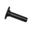 Träger 'Industrial Home' schwarz Ø 25 x 100 mm