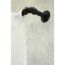 Träger 'Industrial Home' schwarz Ø 25 x 100 mm