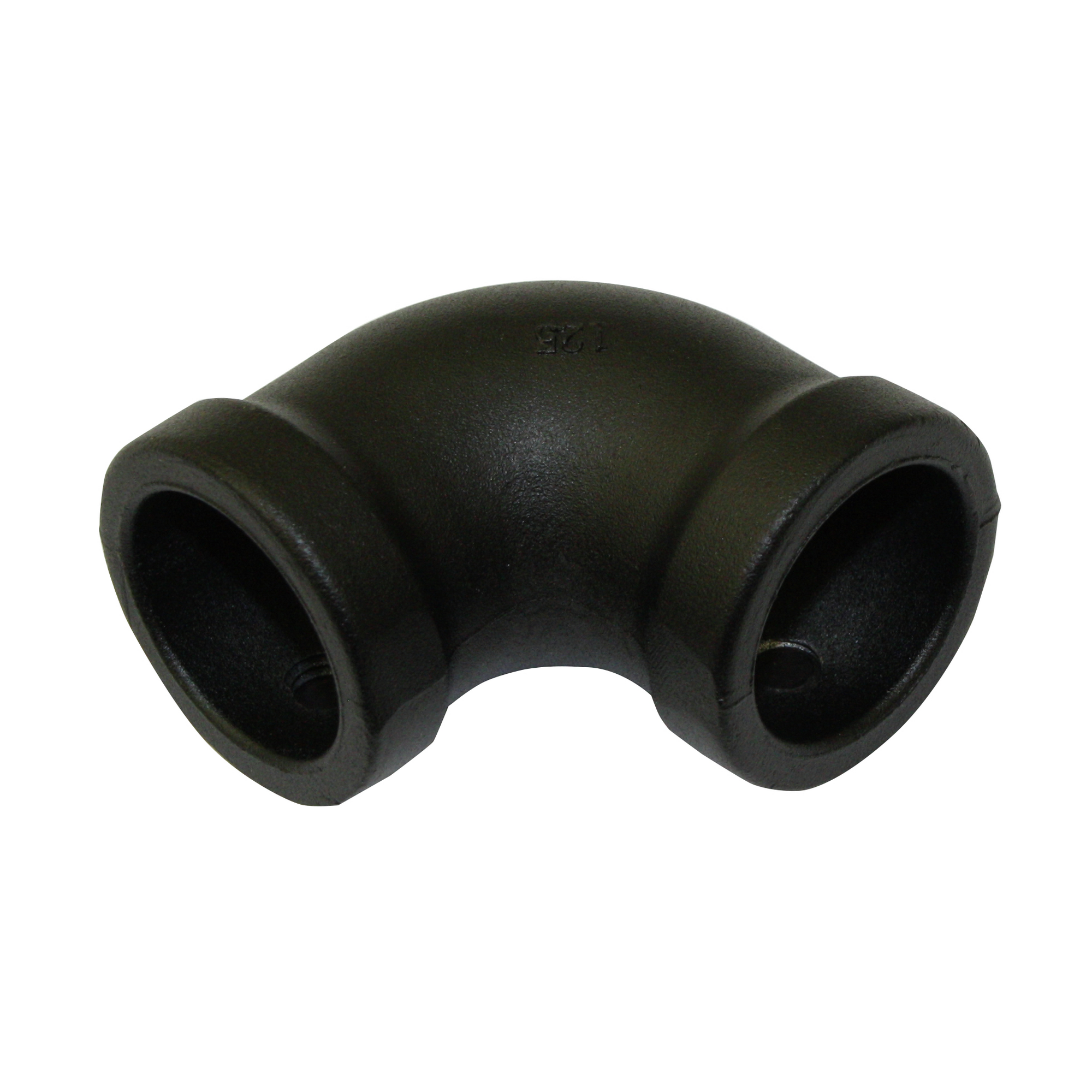 Eckstück 'Industrial Home' schwarz Ø 25 mm