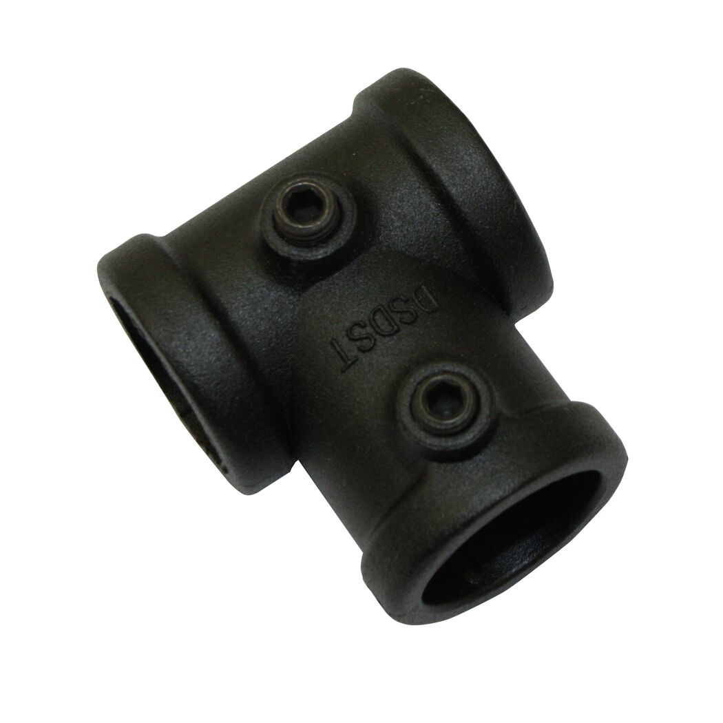 T-Stück 'Industrial Home' schwarz Ø 25 mm