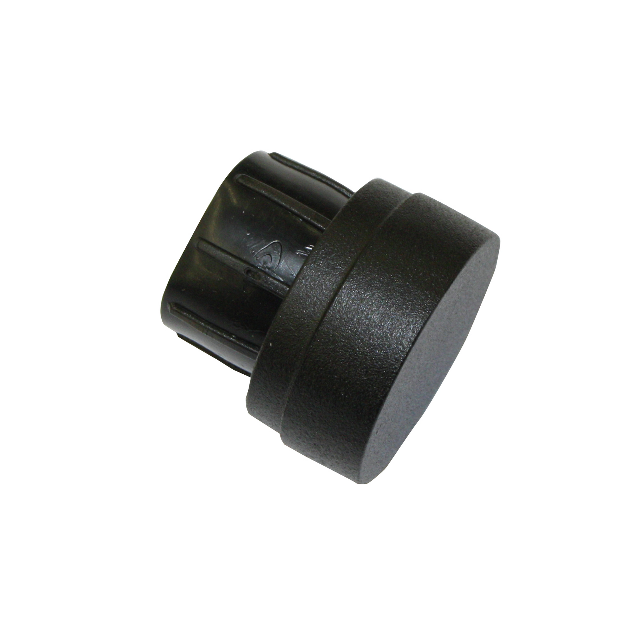 Endkappe 'Industrial Home' schwarz Ø 25 mm 2 Stück