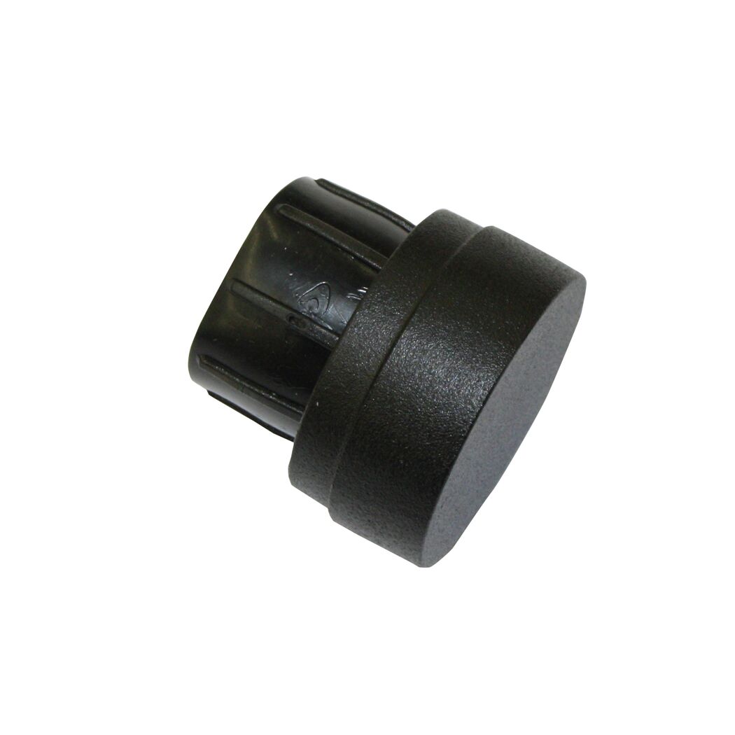 Endkappe 'Industrial Home' schwarz Ø 25 mm 2 Stück