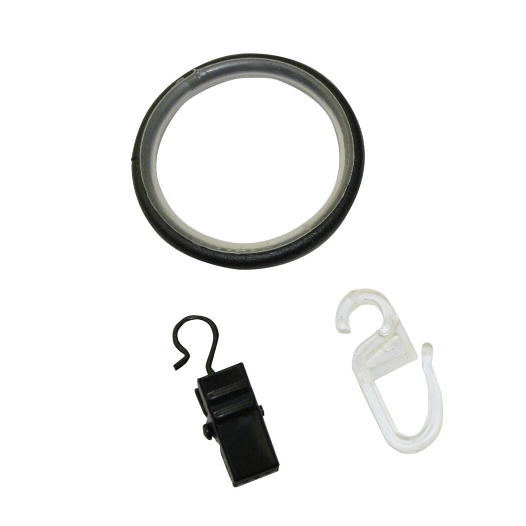 Gardinenringe 'Industrial Home' Ø 33 mm 10 Stück