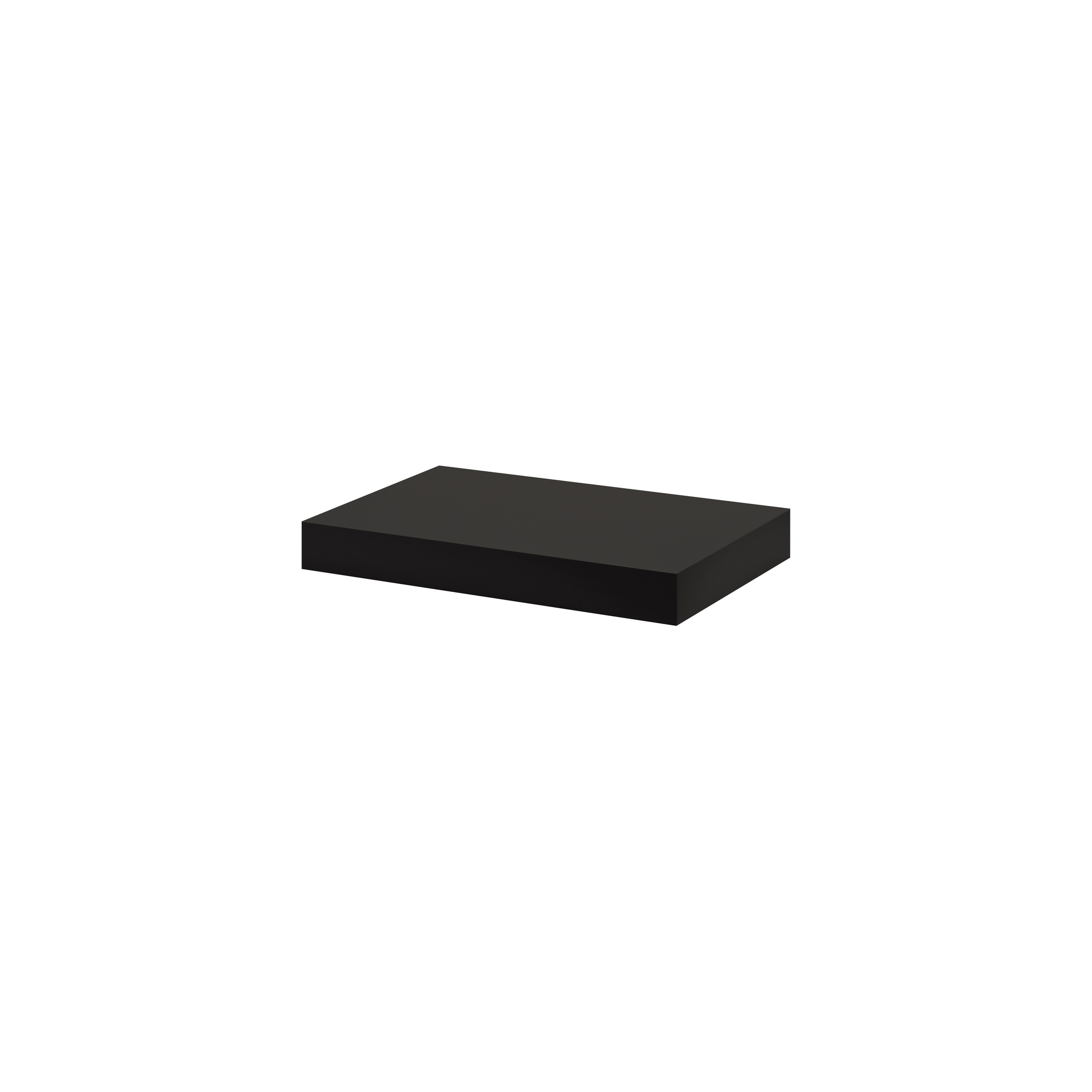 Wandboard 'Bigboard' schwarz 44,5 x 25 x 5 cm