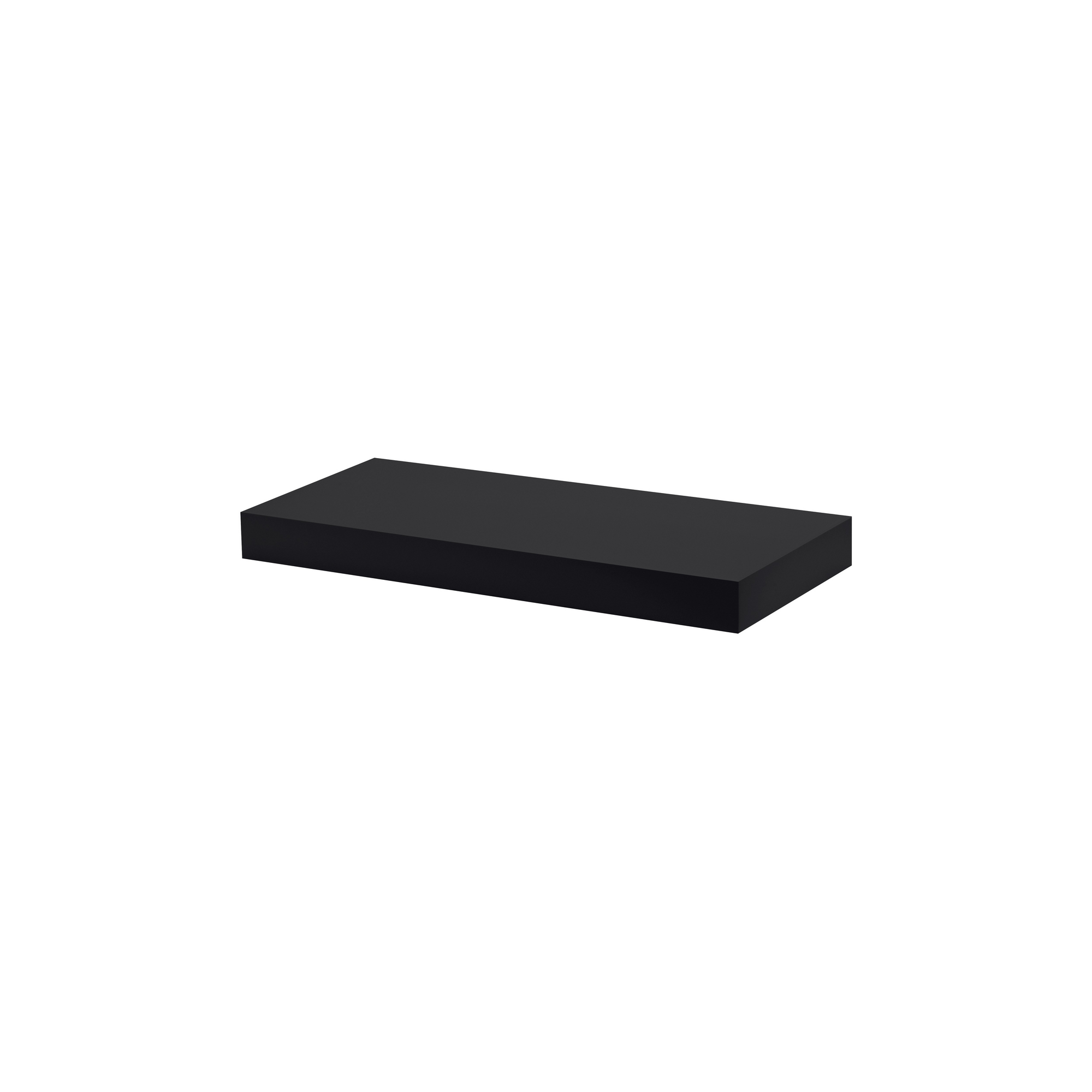 Wandboard 'Bigboard' schwarz 57 x 25 x 5 cm