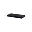 Wandboard 'Bigboard' schwarz 57 x 25 x 5 cm