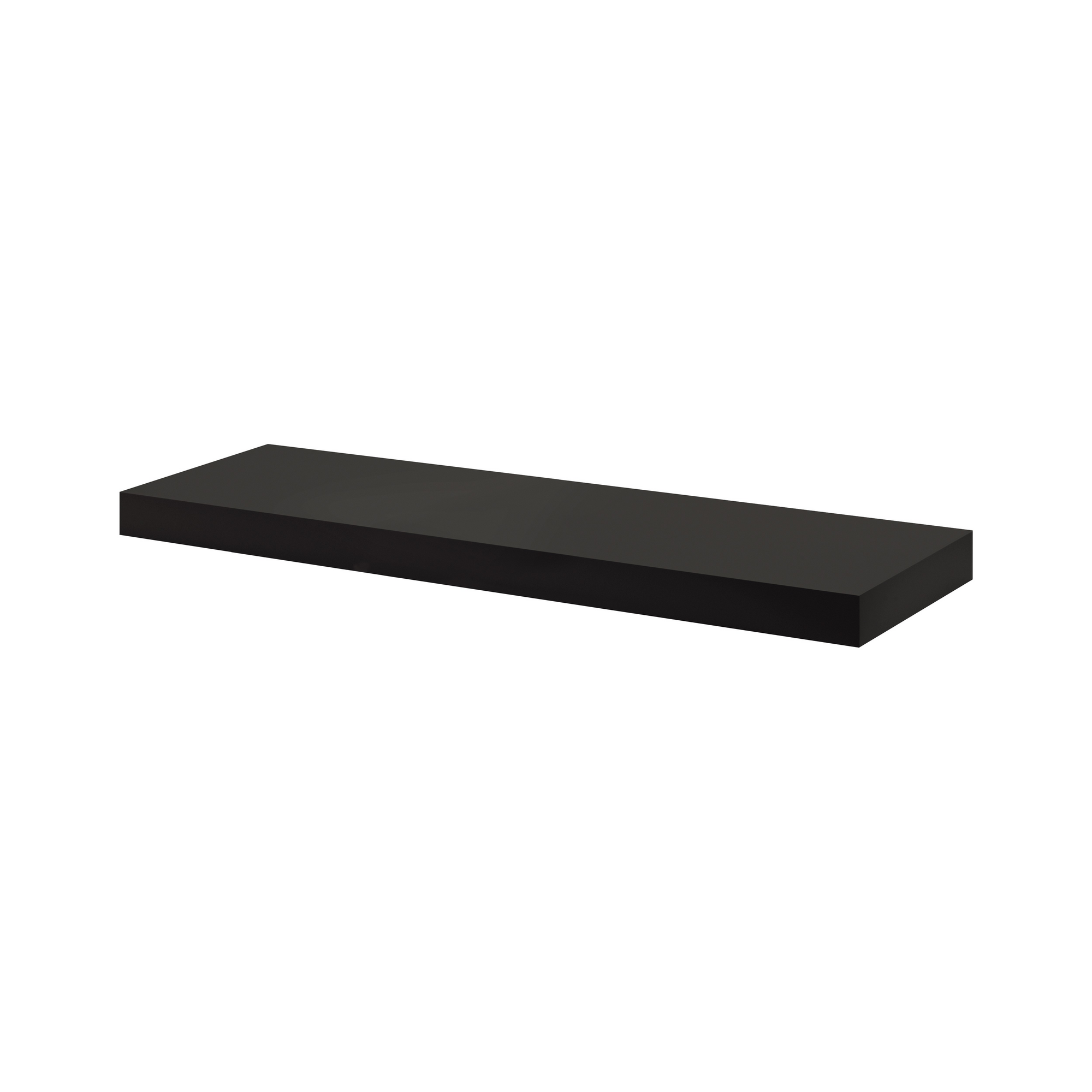 Wandboard 'Bigboard' schwarz 90 x 25 x 5 cm