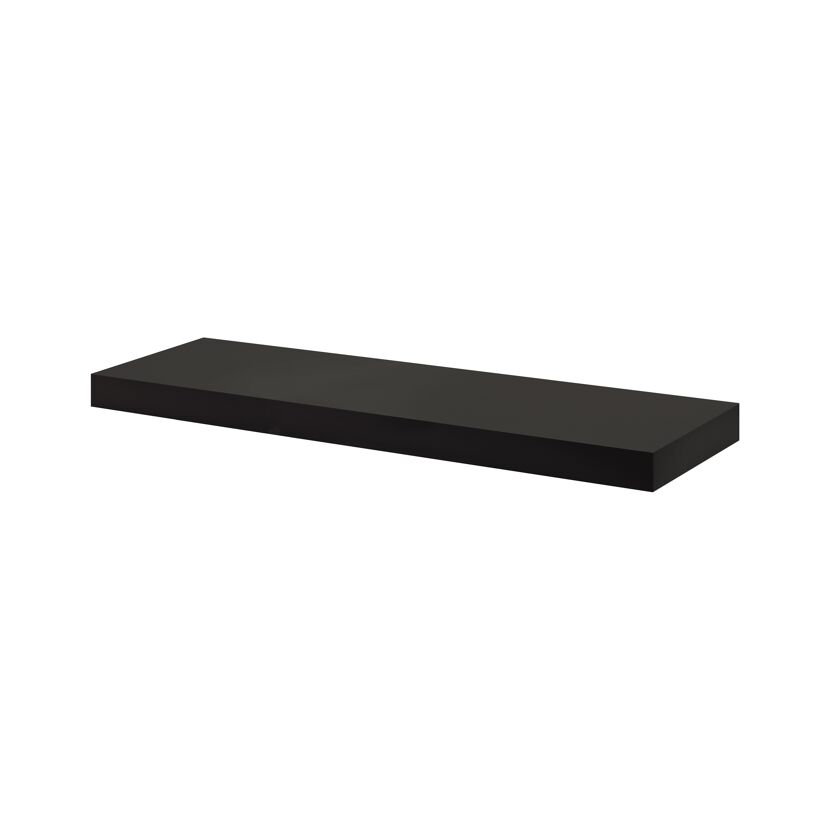 Wandboard 'Bigboard' schwarz 90 x 25 x 5 cm