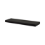 Wandboard 'Bigboard' schwarz 90 x 25 x 5 cm