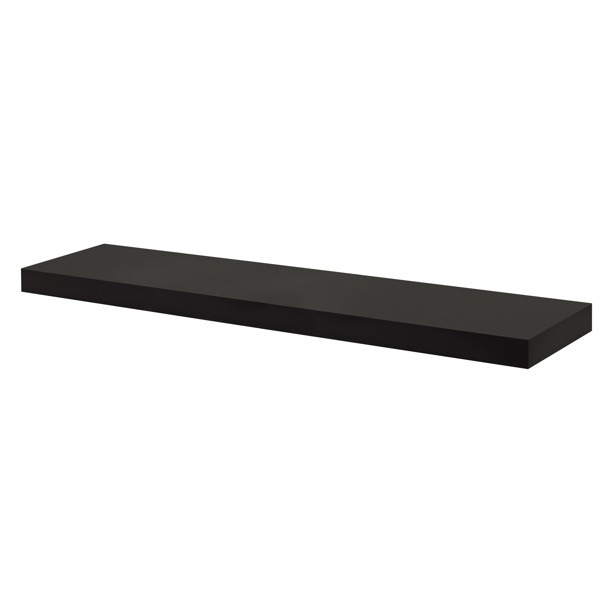 Wandboard 'Bigboard' schwarz 115 x 25 x 5 cm