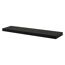 Wandboard 'Bigboard' schwarz 115 x 25 x 5 cm